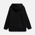 Худи оверсайз унисекс Snuggie, черное — изображение 2