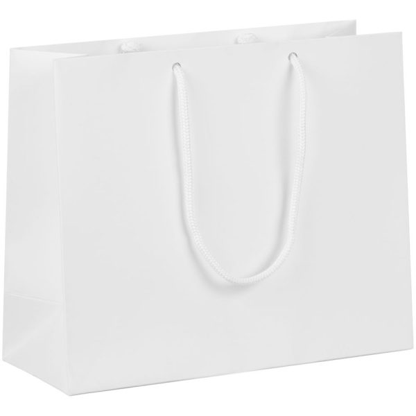 Пакет бумажный с ламинацией Lami Tote S, белый