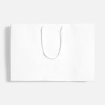 Пакет бумажный с ламинацией Lami Tote M, белый — изображение 2