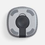 Складная станция беспроводной зарядки flowPad, серая — изображение 4