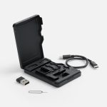 Футляр для карт памяти и SIM-карт Multitask, черный — изображение 3
