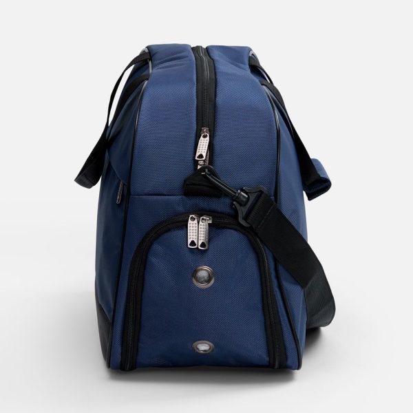 темно-синяя с черным