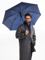 Зонт-трость Rainzee, темно-синий — изображение 7