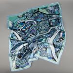 Платок с печатью на заказ ColorSharm, M — изображение 3