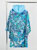 Дождевик-пончо AquaStop взрослый на заказ, разноцветный, единый размер — изображение 6