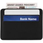 Чехол для карточек Shall Simple, черный — изображение 5