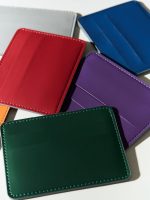 Чехол для карточек Shall Simple, зеленый — изображение 7
