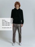 Худи унисекс Prima Vista, черное — изображение 5