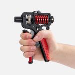 Эспандер кистевой пружинный Motive Power, черный с красным — изображение 3