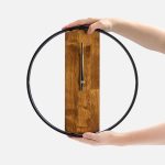 Часы Woodix, черные с коричневым — изображение 4