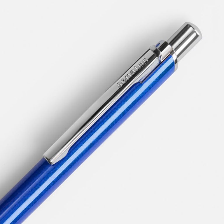 Ручка шариковая Arvent Glossy, синяя — изображение 4