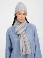 Шапка Metelitsa, серебристо-серый меланж — изображение 6