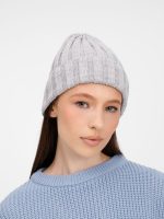 Шапка Metelitsa, серебристо-серый меланж — изображение 5
