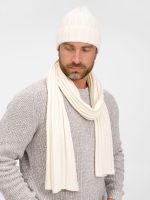 Шарф Metelitsa, белый (молочный) — изображение 7
