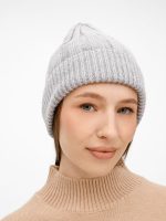 Шапка Bellish, светло-серый меланж — изображение 4