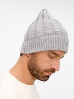 Шапка Bellish, светло-серый меланж — изображение 7