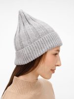 Шапка Bellish, светло-серый меланж — изображение 5