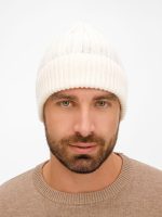 Шапка Bellish, белая (ванильная) — изображение 4