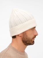 Шапка Bellish, белая (ванильная) — изображение 5