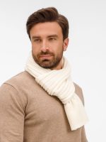 Шарф Bellish, белый (ванильный) — изображение 6