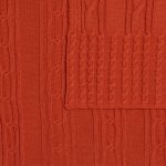 Плед Remitti, оранжевый (морковь) — изображение 3