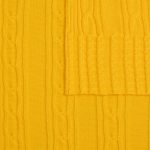 Плед Remitti, желтый — изображение 3