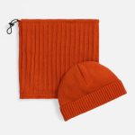 Шапка ComFleece, темно-оранжевая (кирпичная) — изображение 3