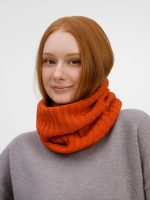 Снуд ComFleece, темно-оранжевый (кирпичный) — изображение 4