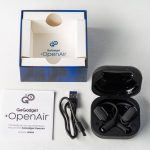 Беспроводные наушники для спорта OpenAir, черные — изображение 3