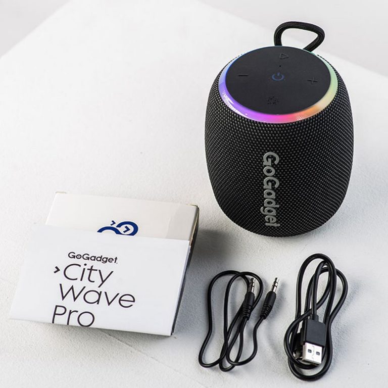 Водонепроницаемая колонка c подсветкой CityWave Pro, черная — изображение 3
