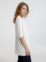 Футболка оверсайз унисекс Lavinia, белая — изображение 7