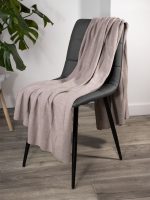 Плед Rombus, бежевый меланж — изображение 6