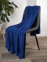 Плед Rombus, синий (василек) — изображение 6