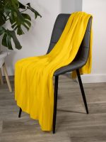 Плед Rombus, желтый — изображение 6