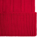 Шапка Knit Beat, красная — изображение 3