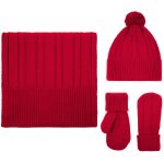 Шапка Knit Beat, красная — изображение 4