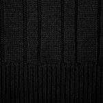 Шарф Knit Beat, черный — изображение 3