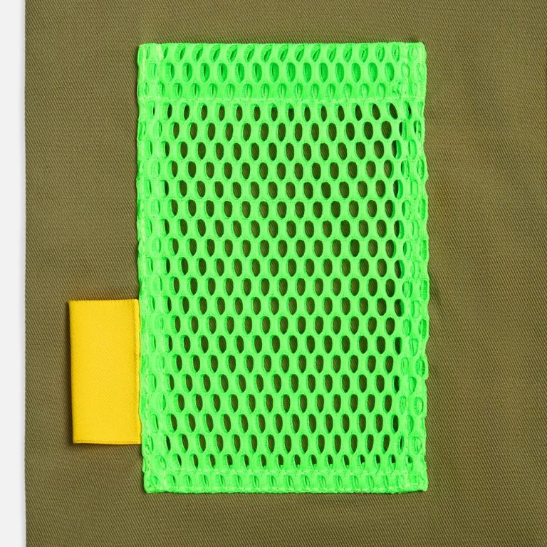 Заготовка из крупной сетки Rete, M, зеленый неон — изображение 6