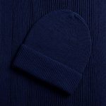 Шапка Nobilis Mono, темно-синяя — изображение 3