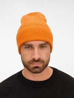 Шапка Nobilis Mono, оранжевая (абрикос) — изображение 4