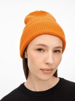 Шапка Nobilis Mono, оранжевая (абрикос) — изображение 6