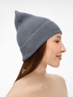 Шапка Nobilis Mono, серая (стальная) — изображение 7