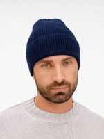 Шапка Nobilis Mono, темно-синяя — изображение 4
