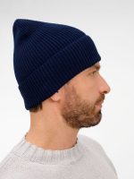 Шапка Nobilis Mono, темно-синяя — изображение 5