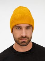 Шапка Nobilis Mono, желтая (медовая) — изображение 4