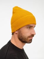 Шапка Nobilis Mono, желтая (медовая) — изображение 5