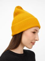 Шапка Nobilis Mono, желтая (медовая) — изображение 7