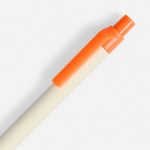 Ручка шариковая MilkMake, оранжевая — изображение 3