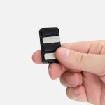 Антистресс-кликер Clacky, черный с серебристым — изображение 4