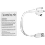 Внешний аккумулятор Uniscend Full Feel 10000 мАч с индикатором, белый — изображение 7